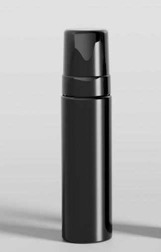 בקבוק מקציף 220 מ"ל שחור