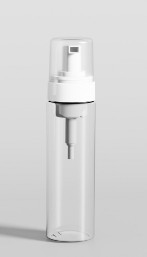 בקבוק מקציף 220 מ"ל שקוף