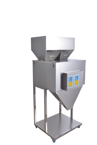 מכונת שקילה ומילוי לאבקה וגרגרים עד 5,000 גרם ראש כפול
