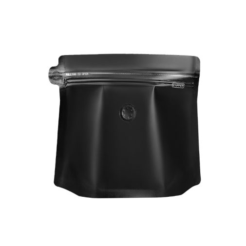שקית קפה פסגור TAZZA טצה (19.5+22.5)*17.5 ס"מ (כ-250 גרם) עם שסתום שחורה