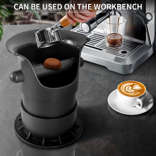 נוק בוקס (קופסת דפיקה, פח ריקון) לקפה, שולחני לבתי קפה ומסעדות