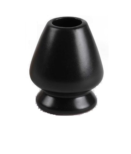 מעמד קרמיקה שחור מט למקציף מאצ'ה