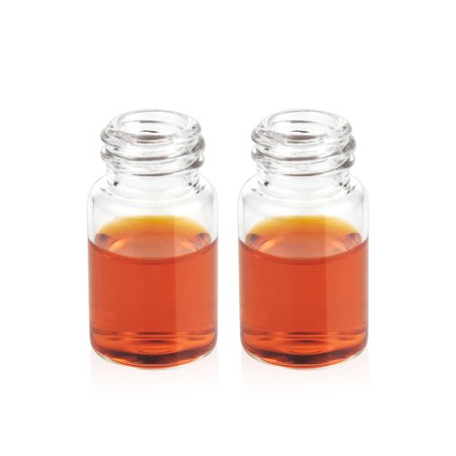 וייל זכוכית הברגה שקוף 7 מ"ל פיה 18 מ"מ